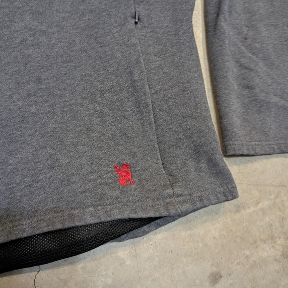 Chrome Industries Full Zip Hoodie Utility Mobility Gray Men's XL Hooded - Picture 2 of 11